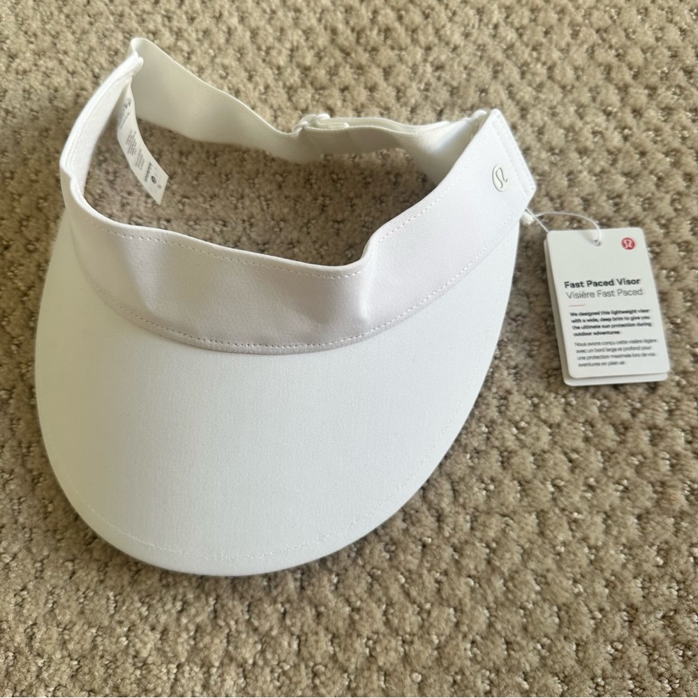 NWT Lululemon Fast Paced Visor